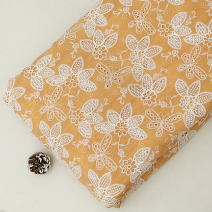 Crepe Embroidery Fabric