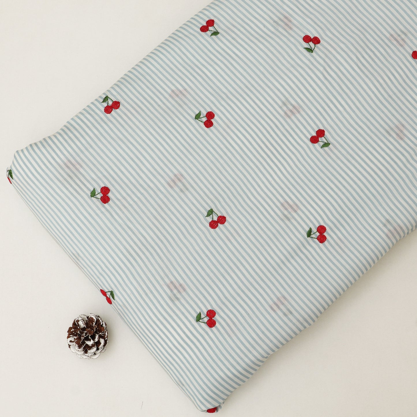 Cotton Print Embroidery Fabric