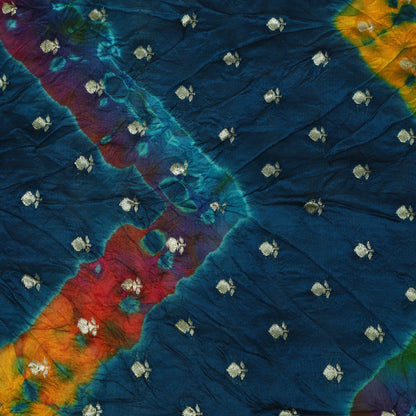 Pure Bandhani Brocade Fabric