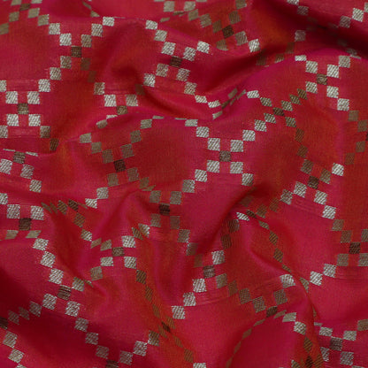 Pink Color Brocade Fabric