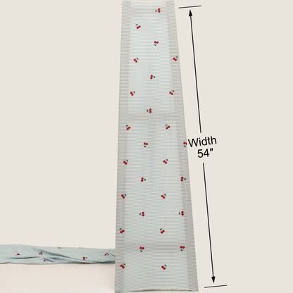 Cotton Print Embroidery Fabric