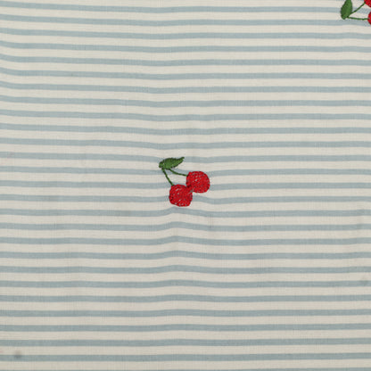 Cotton Print Embroidery Fabric
