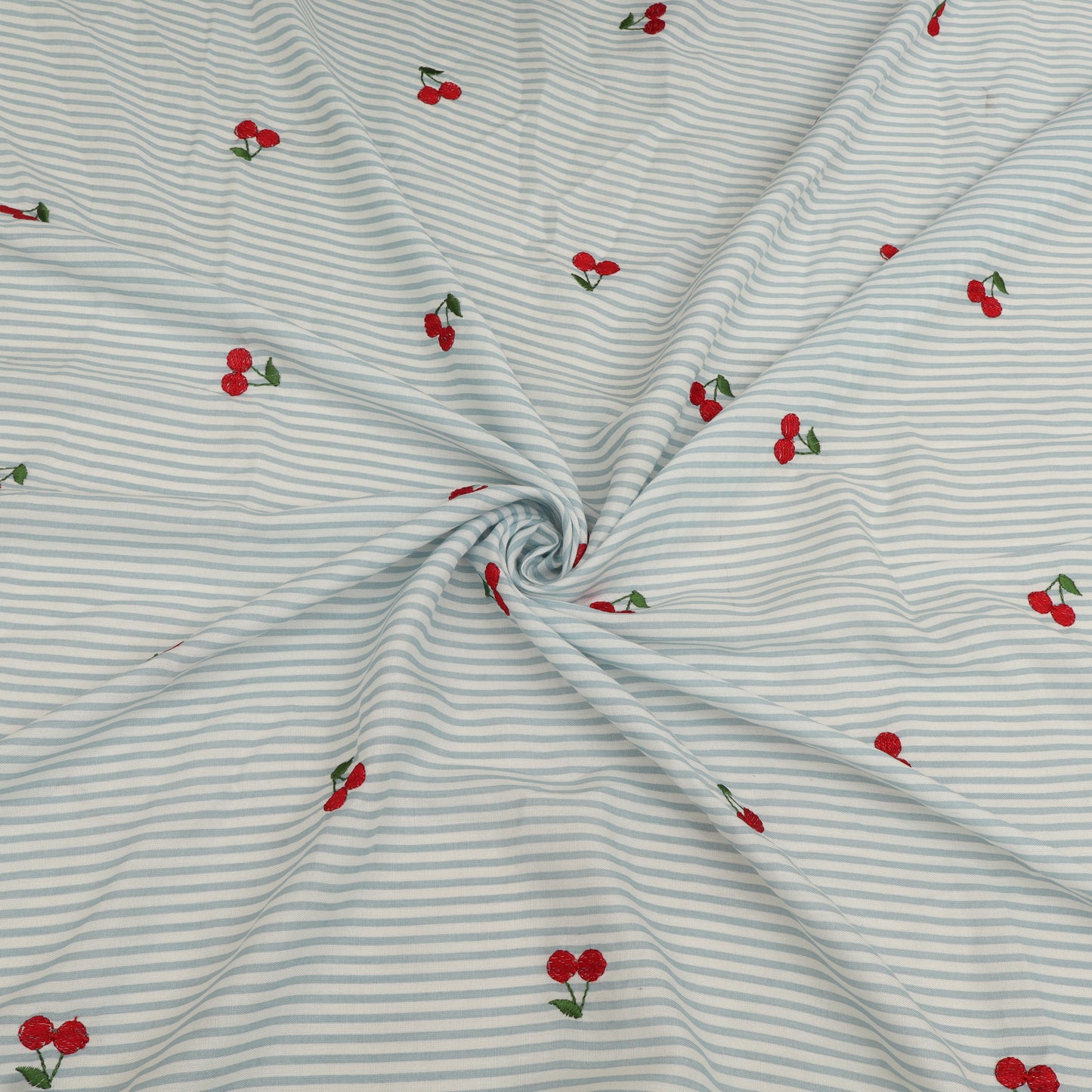 Cotton Print Embroidery Fabric
