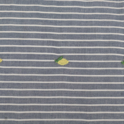 Cotton Print Embroidery Fabric