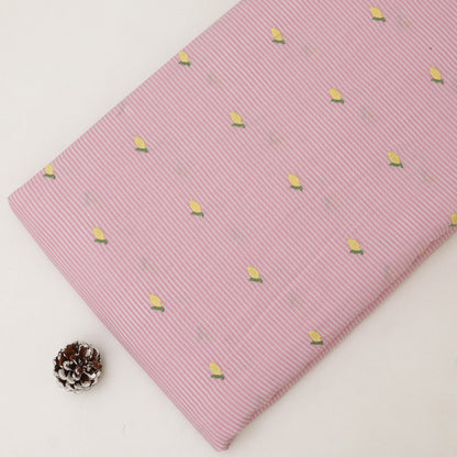 Cotton Print Embroidery Fabric