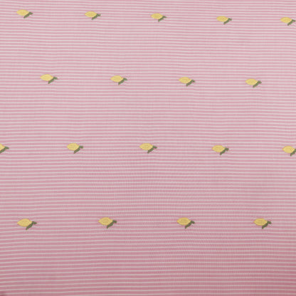 Cotton Print Embroidery Fabric