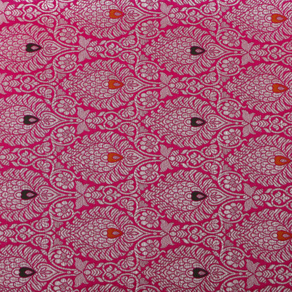 Rani Color Katan Meena Brocade Fabric