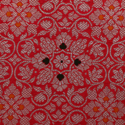 Pink Color Brocade Fabric