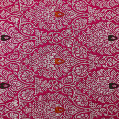 Rani Color Katan Meena Brocade Fabric