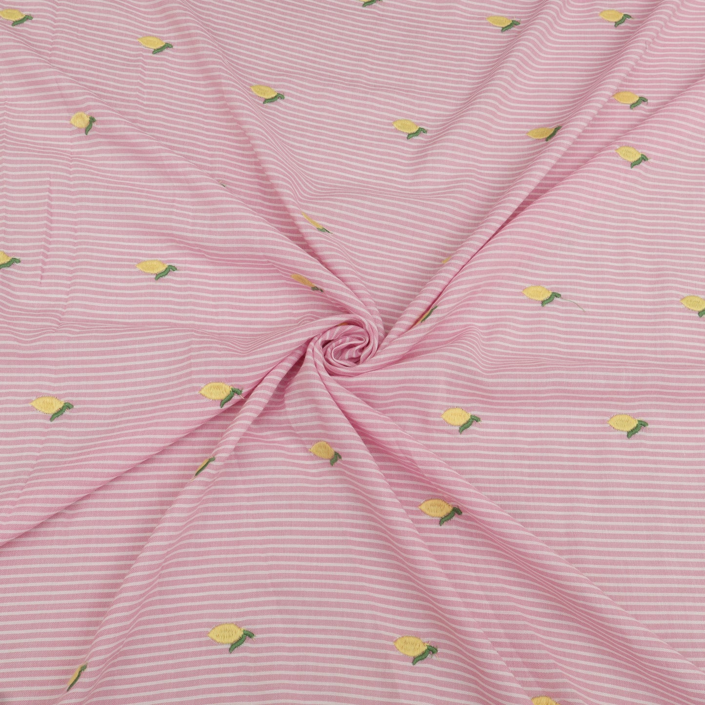 Cotton Print Embroidery Fabric