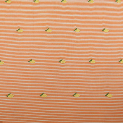 Cotton Print Embroidery Fabric
