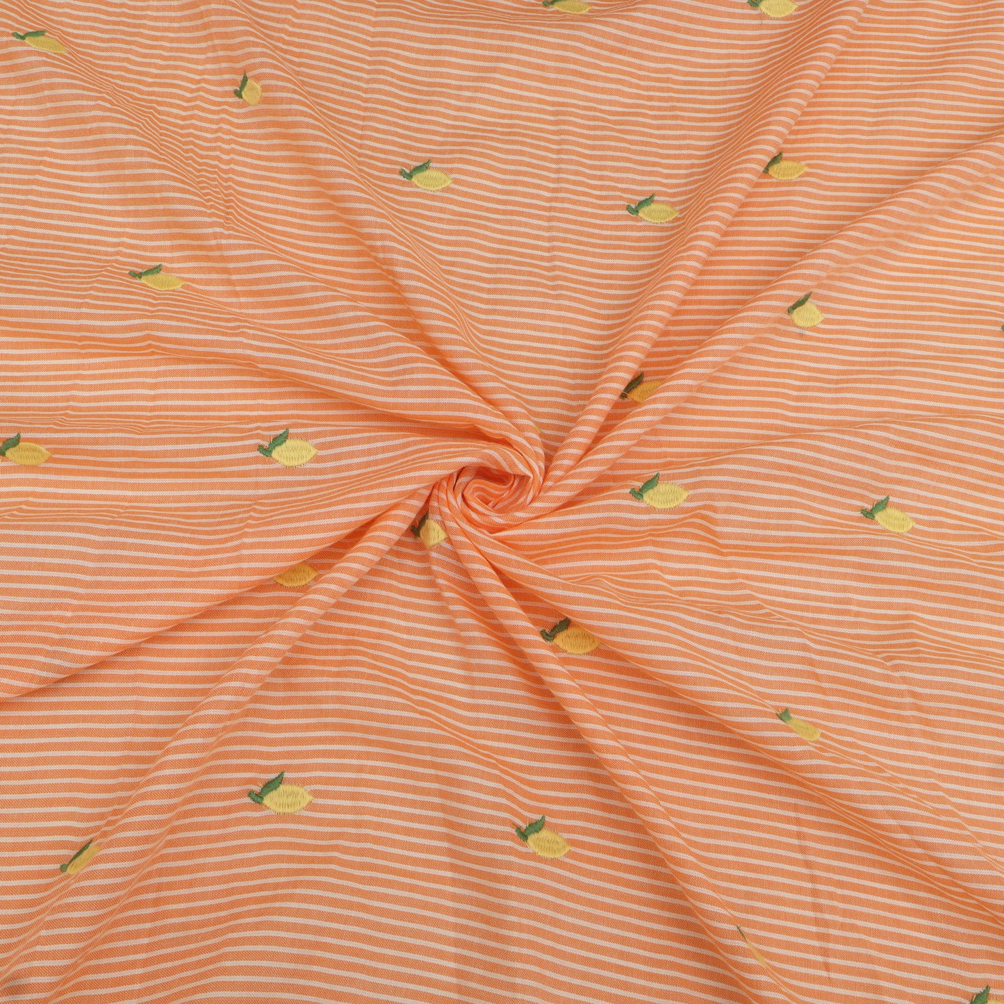 Cotton Print Embroidery Fabric