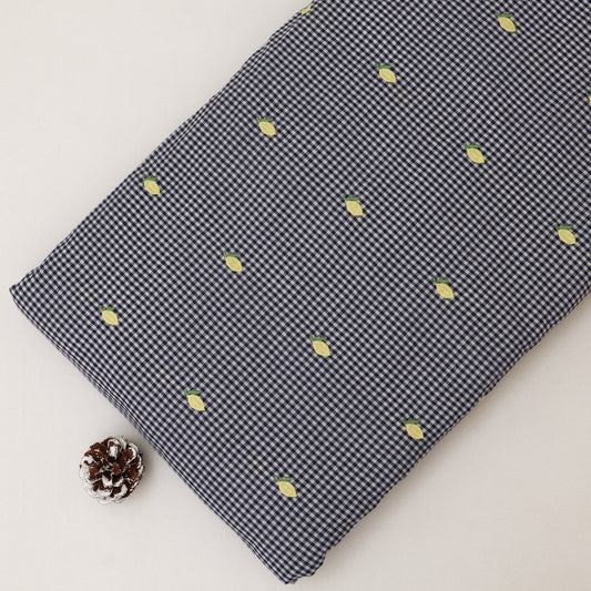 Cotton Print Embroidery Fabric