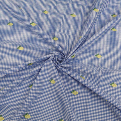 Cotton Print Embroidery Fabric
