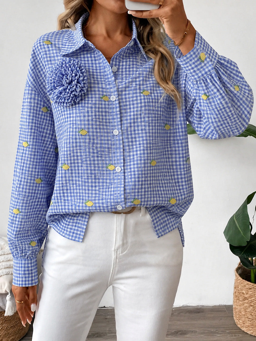 Cotton Print Embroidery Fabric