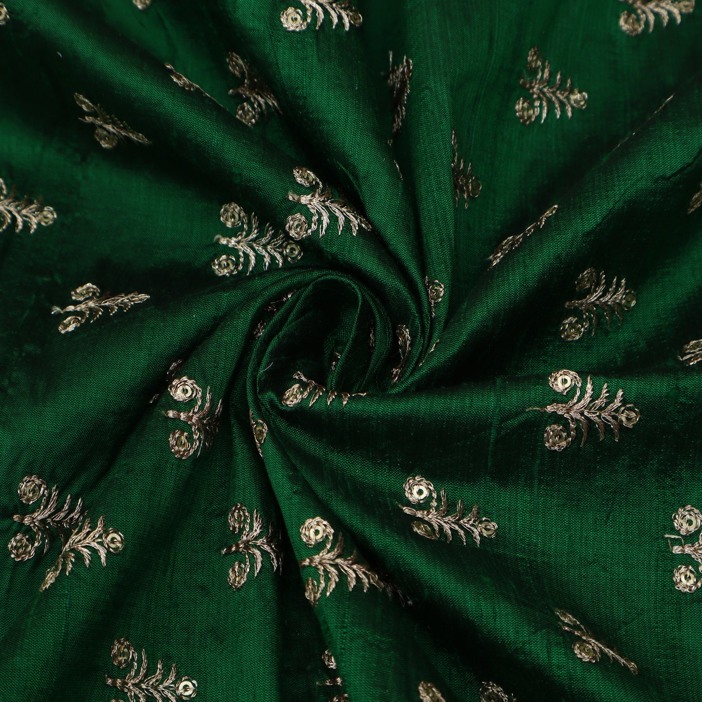 Raw Silk Embroidery Fabric