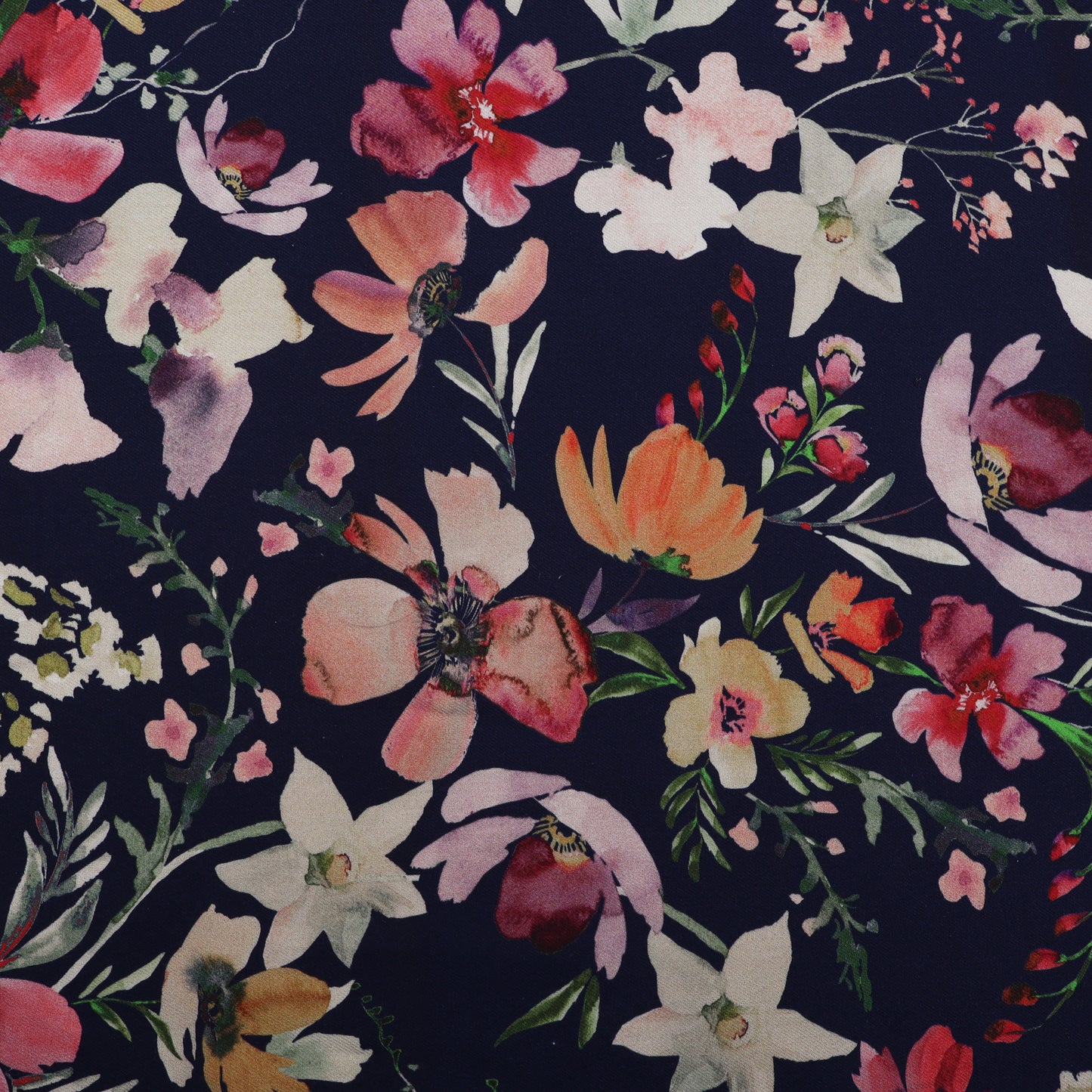 Multicolor Pashmina Print Fabric