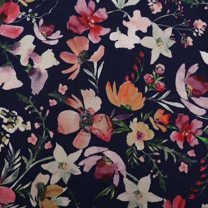 Multicolor Pashmina Print Fabric