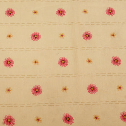 Mul Chanderi Digital Print Fabric