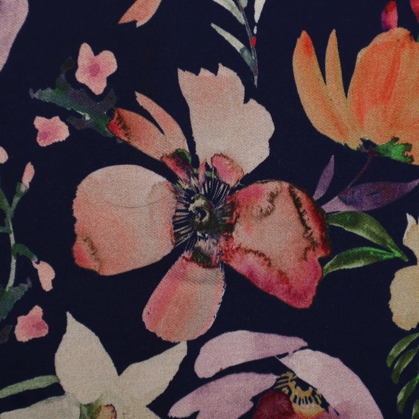 Multicolor Pashmina Print Fabric