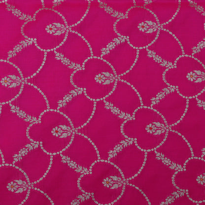 Rani Color Katan Meena Brocade Fabric