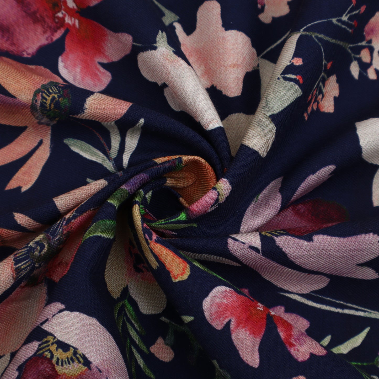 Multicolor Pashmina Print Fabric