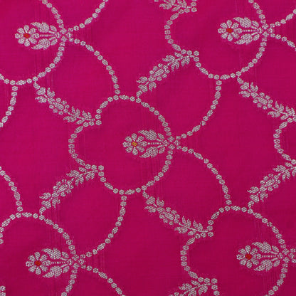 Rani Color Katan Meena Brocade Fabric