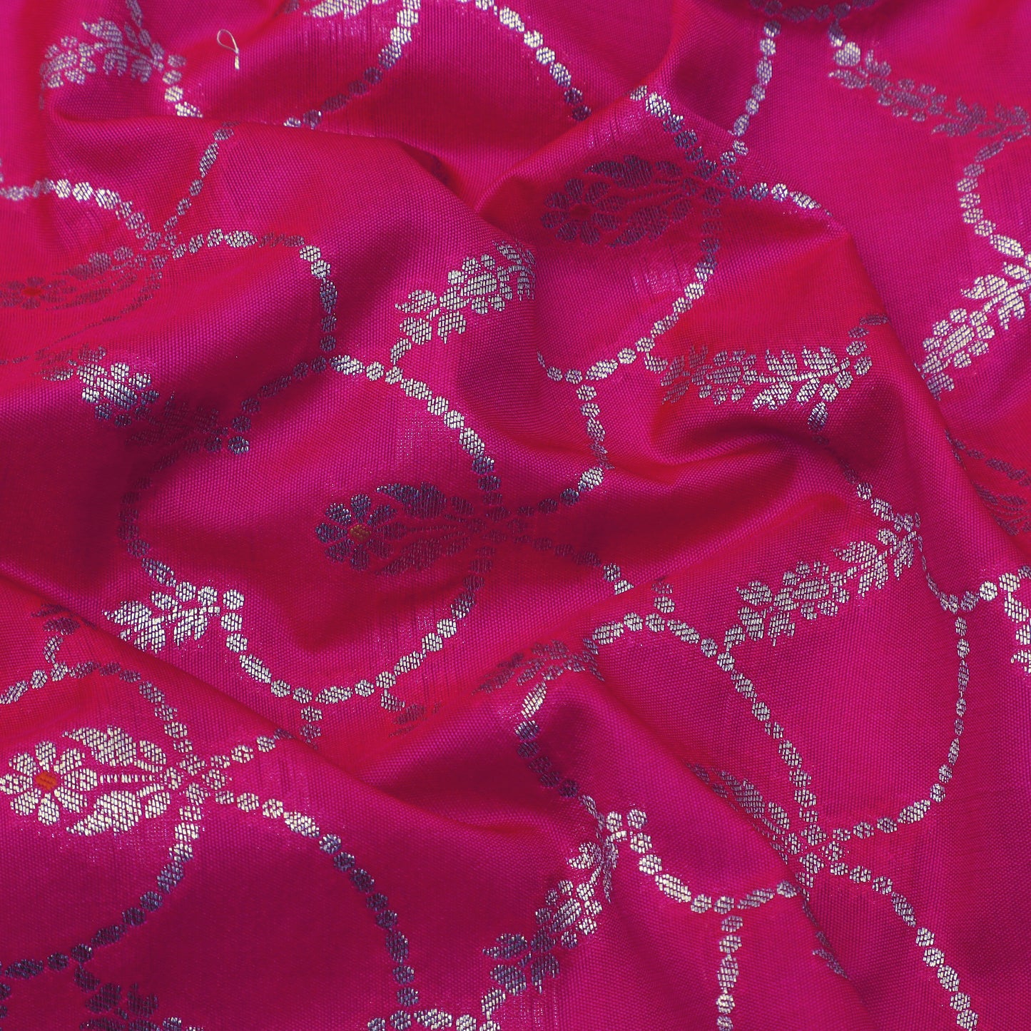 Rani Color Katan Meena Brocade Fabric