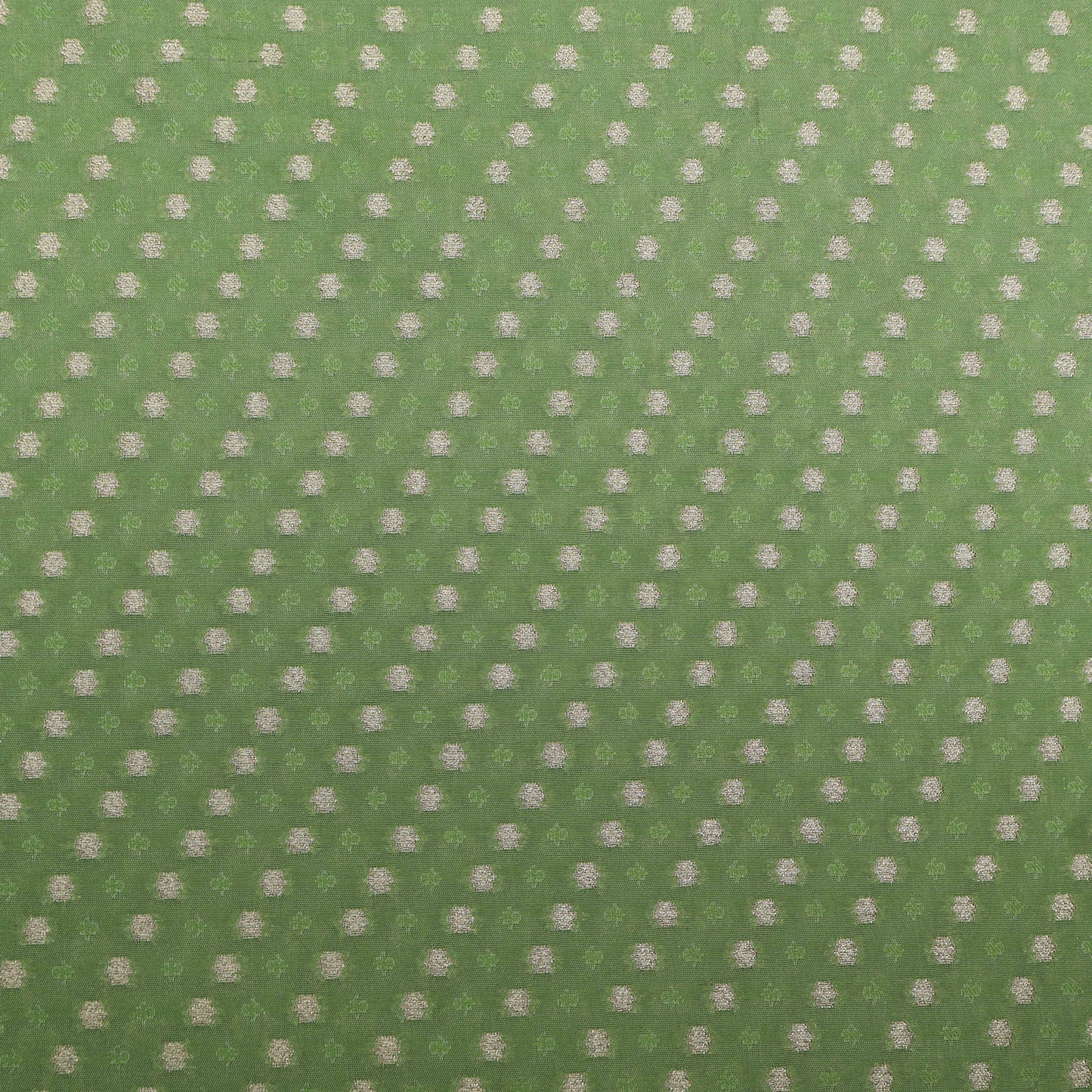 Pista Green Color Brocade Fabric