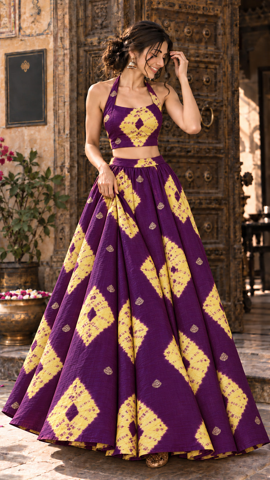 Chinya Silk Brocade Fabric