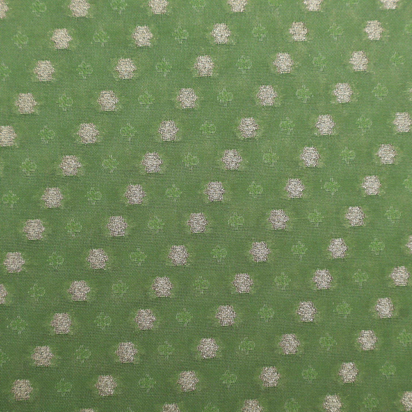 Pista Green Color Brocade Fabric