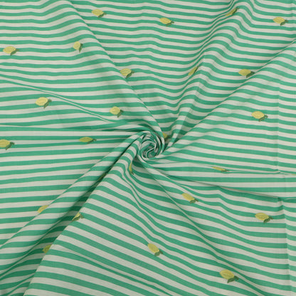 Cotton Print Embroidery Fabric
