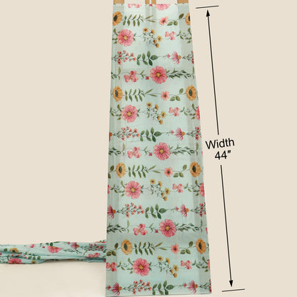 Mul Chanderi Digital Print Fabric