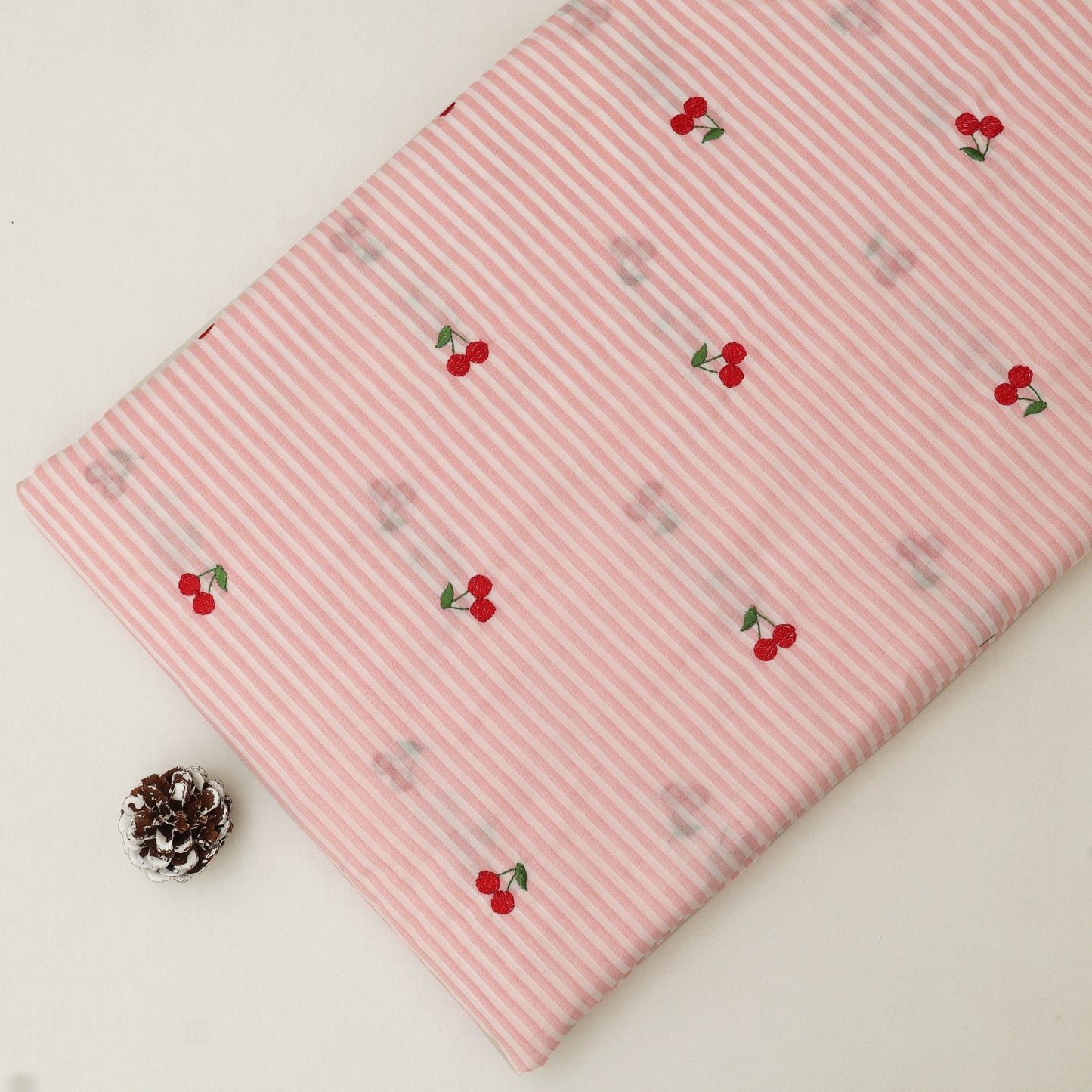 Cotton Print Embroidery Fabric