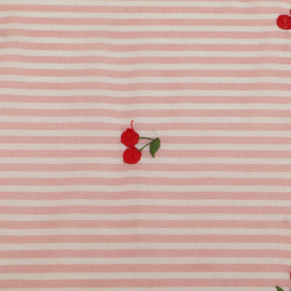 Cotton Print Embroidery Fabric