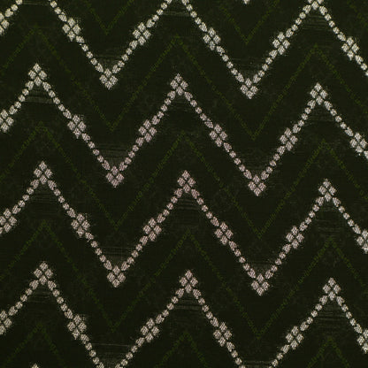 Mehndi Green Color Brocade Fabric