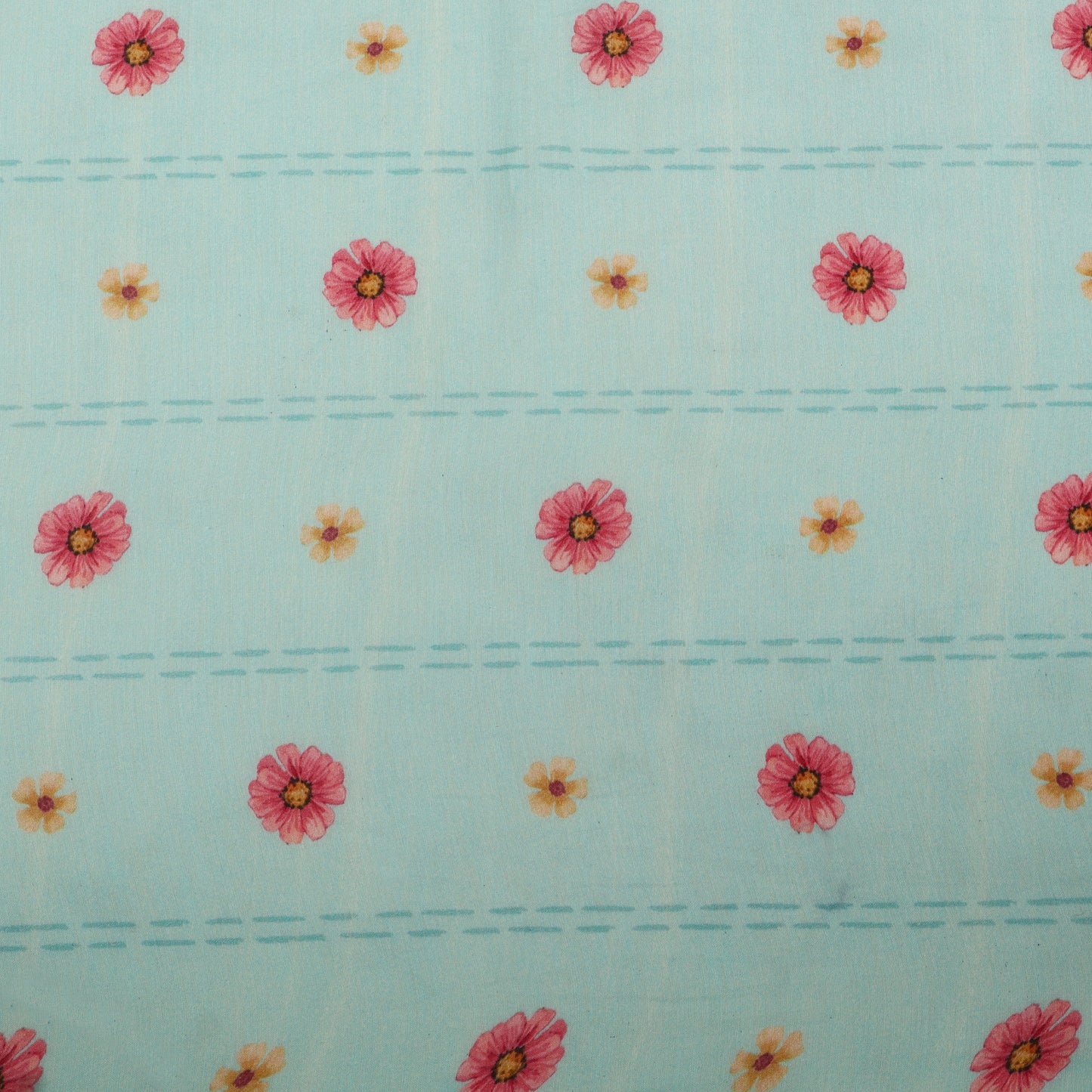 Mul Chanderi Digital Print Fabric