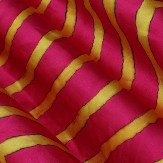 Multi-Color Modal Satin Hydra Print Fabric