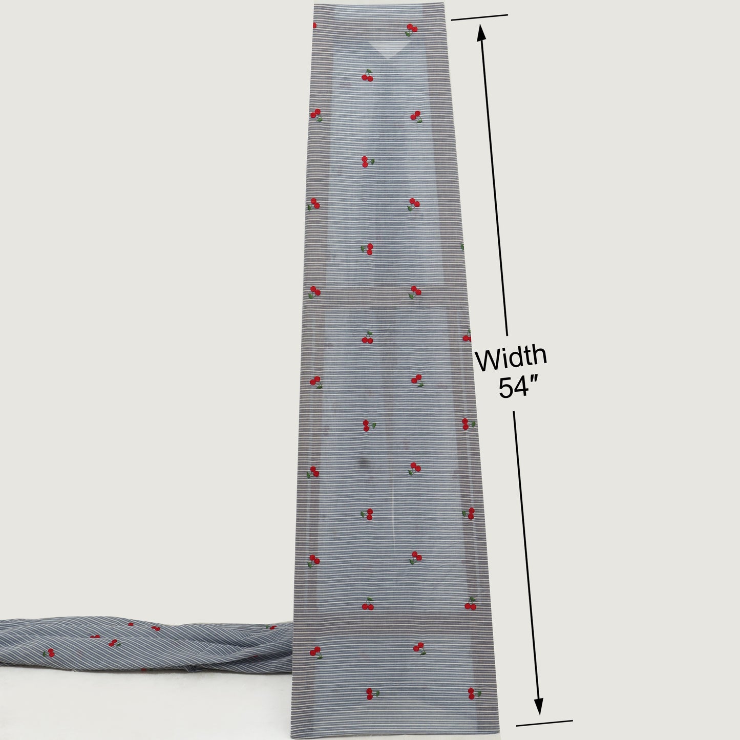 Cotton Print Embroidery Fabric