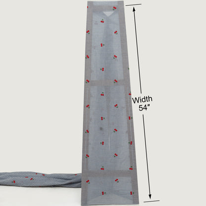 Cotton Print Embroidery Fabric