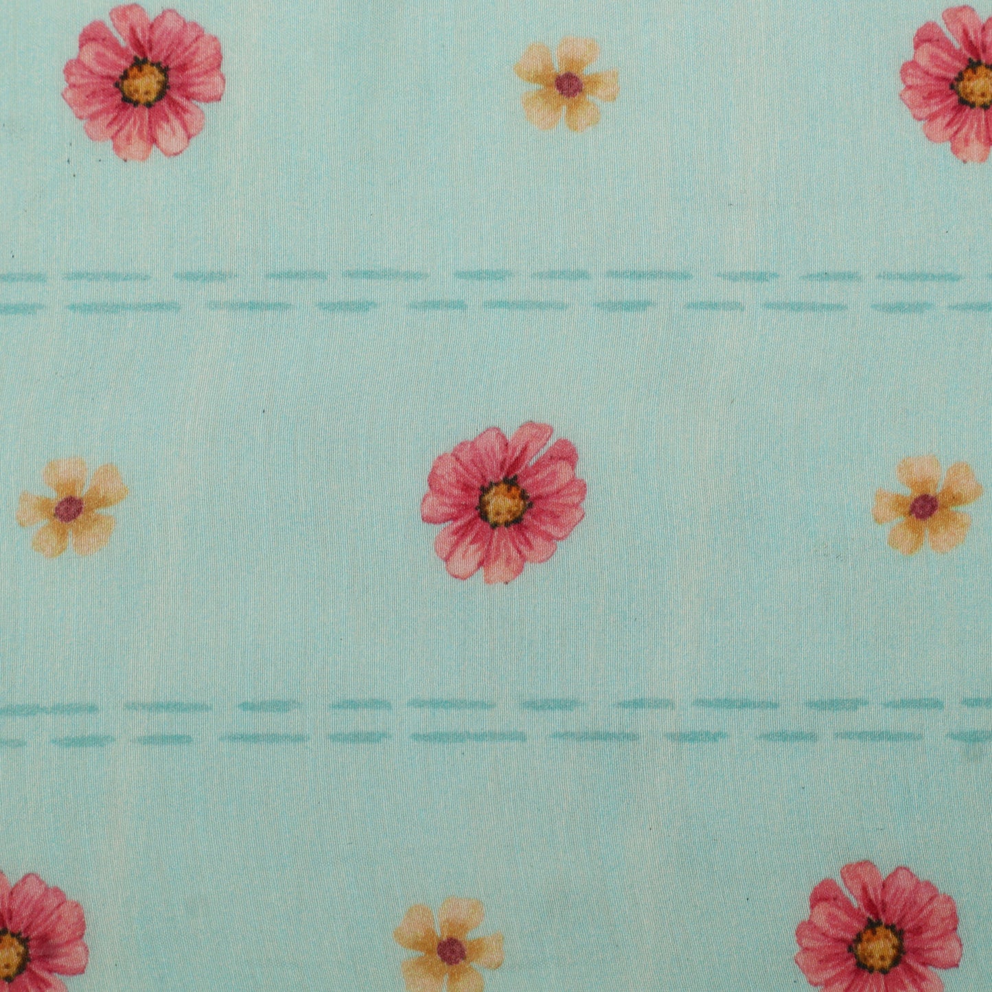 Mul Chanderi Digital Print Fabric
