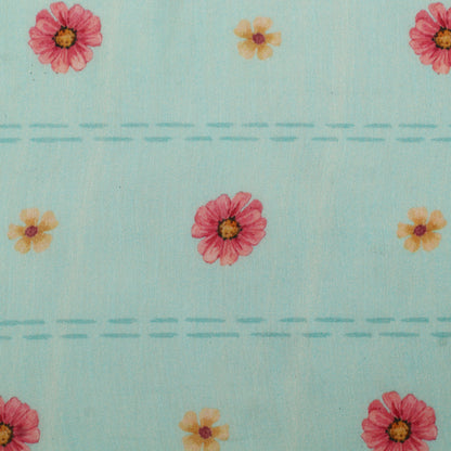 Mul Chanderi Digital Print Fabric
