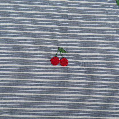 Cotton Print Embroidery Fabric