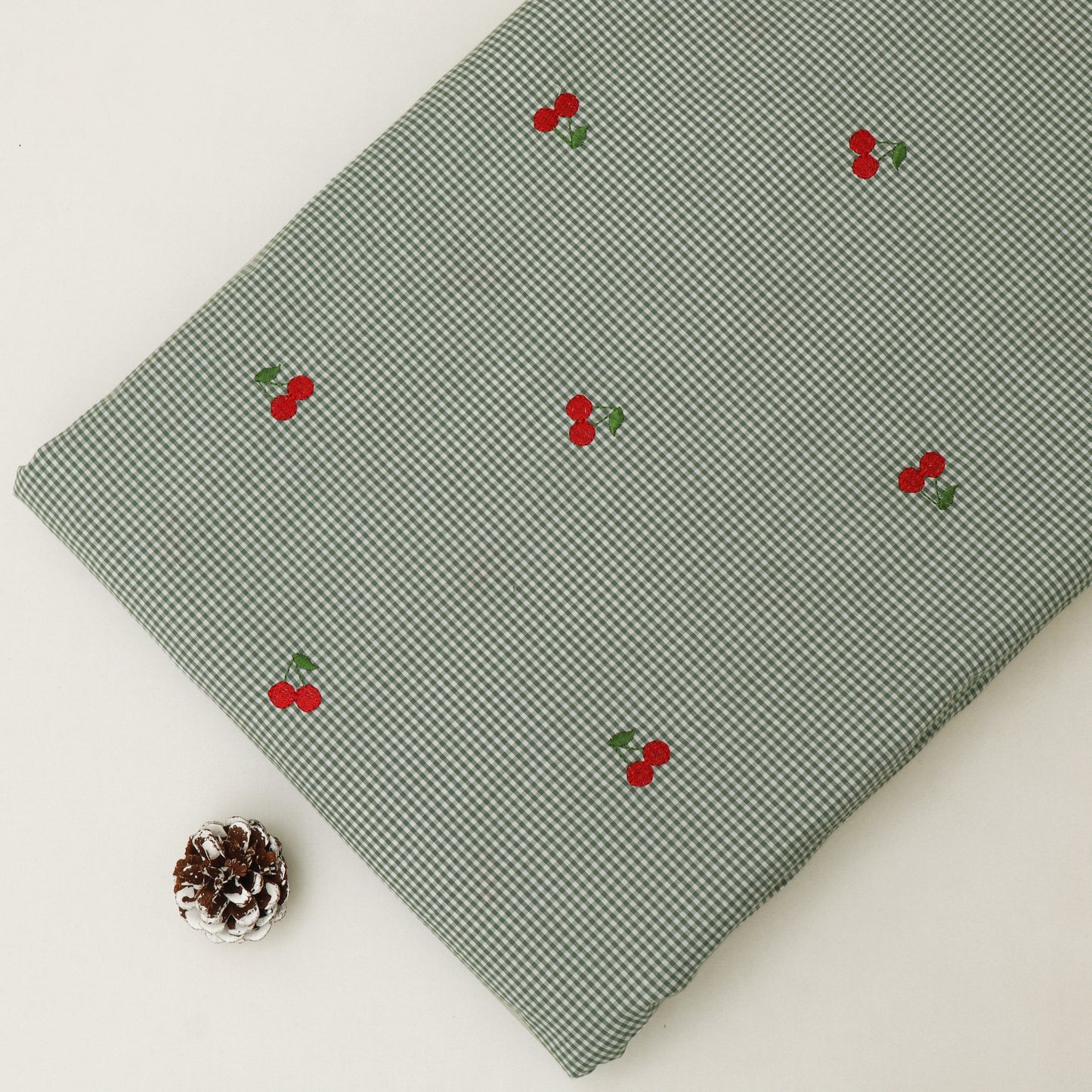 Cotton Print Embroidery Fabric