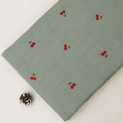 Cotton Print Embroidery Fabric