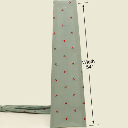 Cotton Print Embroidery Fabric