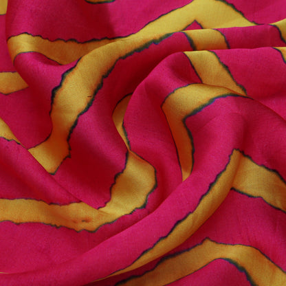 Multi-Color Modal Satin Hydra Print Fabric