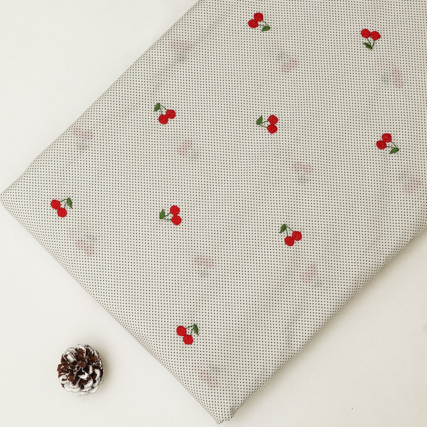 Cotton Print Embroidery Fabric