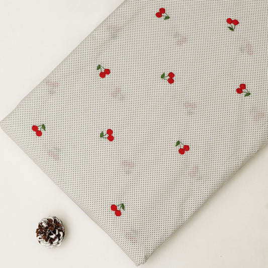 Cotton Print Embroidery Fabric