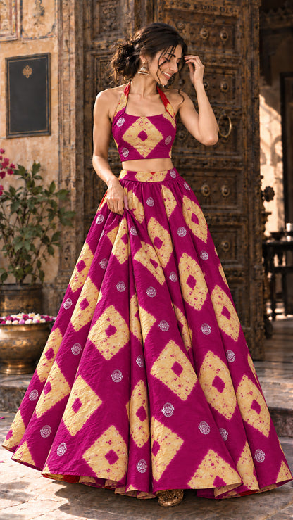 Chinya Silk Brocade Fabric